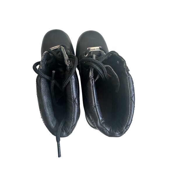 HARLEY DAVIDSON Women's Black Leather Motorcycle Riding Work Boots Size 7.5 - Picture 10 of 11